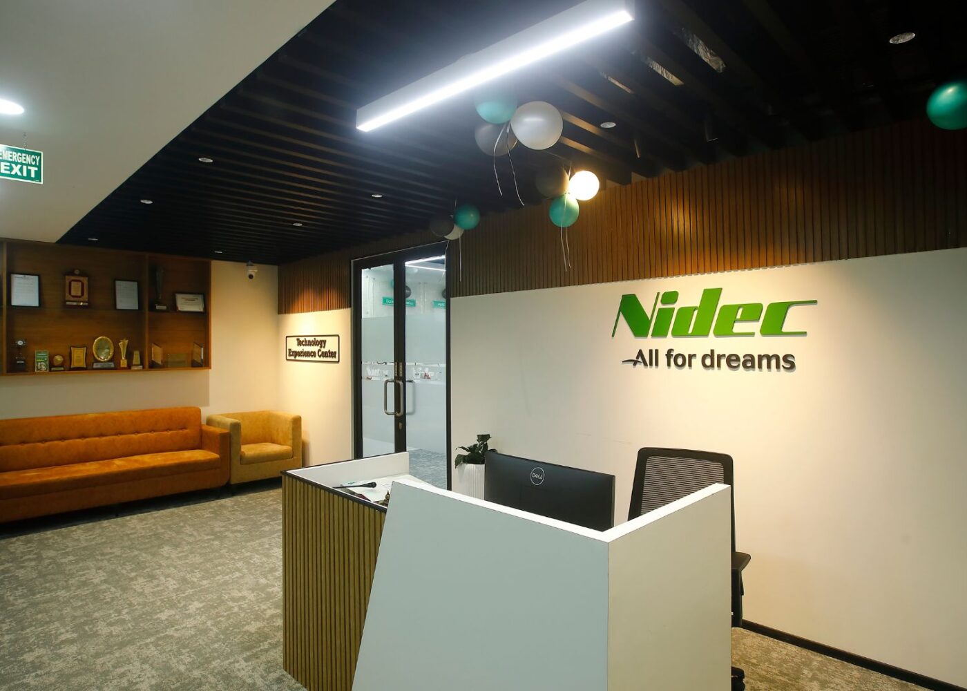 Nidec commercial interior by Touchstone